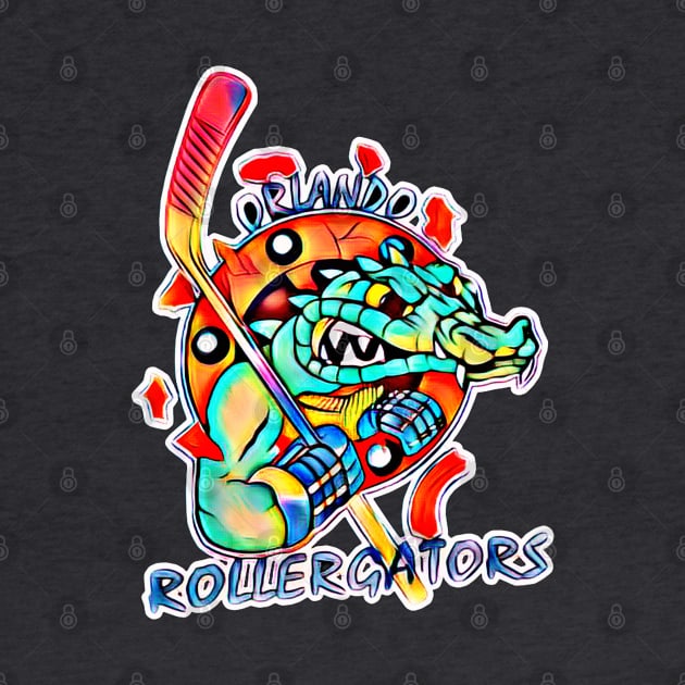 Orlando Rollergators Roller Hockey by Kitta’s Shop
